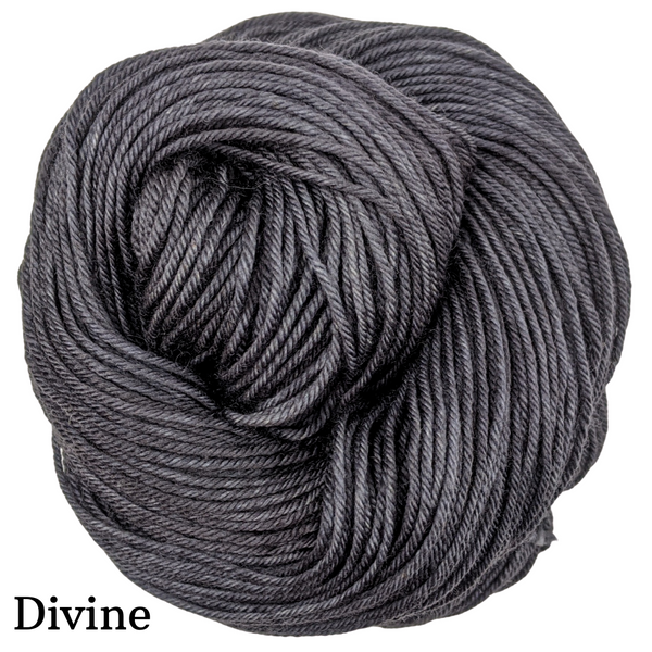 Knitcircus Yarns: Fade to Black Semi-Solid skeins, dyed to order yarn