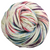 Knitcircus Yarns: Sugar Plum Fairy 100g Speckled Handpaint skein, Daring, ready to ship yarn
