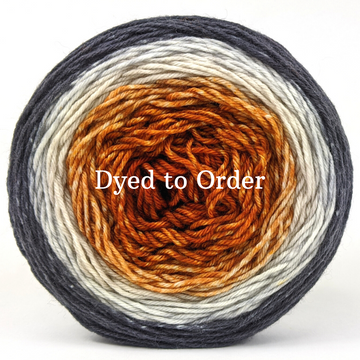 Knitcircus Yarns: Sleepy Hollow Panoramic Gradient, dyed to order yarn