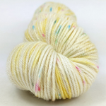 Knitcircus Yarns: Make Believe 100g Speckled Handpaint skein, Daring, ready to ship yarn
