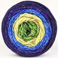 Knitcircus Yarns: Forget Me Knot 100g Panoramic Gradient, Divine, ready to ship yarn - SALE