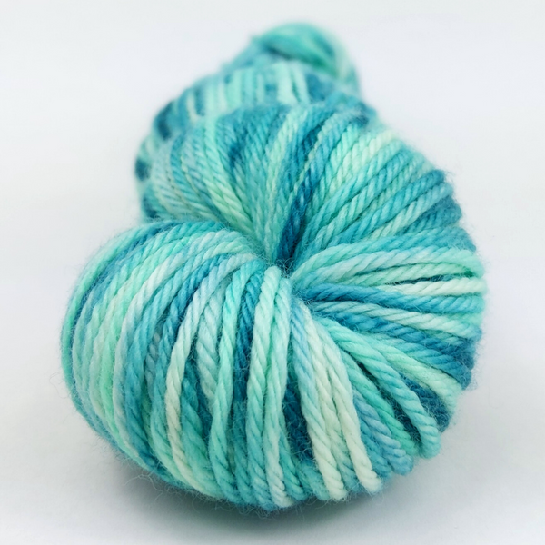 Knitcircus Yarns: Poolside 100g Speckled Handpaint skein, Ringmaster, ready to ship yarn