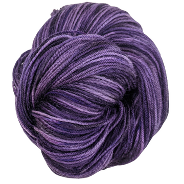 Knitcircus Yarns: Grape Stomping 100g Speckled Handpaint skein, Breathtaking BFL, ready to ship yarn