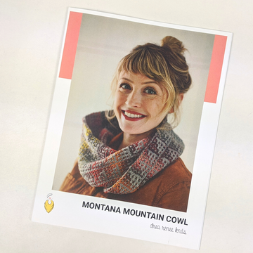 Pattern - Montana Mountain Cowl, by Andrea Mowry, ready to ship