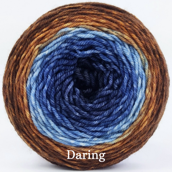 Knitcircus Yarns: In a Nutshell Gradient, ready to ship yarn