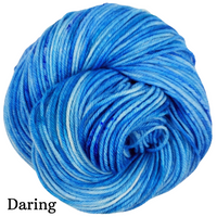 Knitcircus Yarns: West Coast Speckled Handpaint Skeins, dyed to order yarn