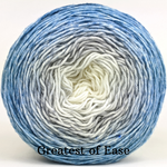 Knitcircus Yarns: Frosted Windowpanes Panoramic Gradient, dyed to order yarn