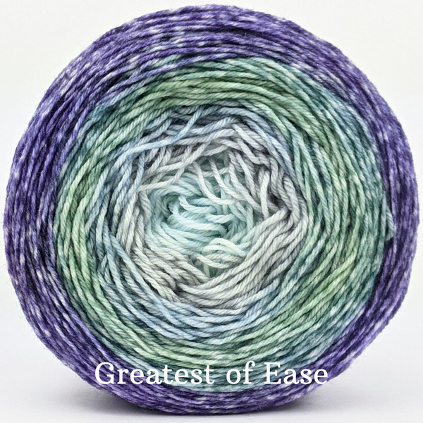 Knitcircus Yarns: Thanks for Noticing Me Panoramic Gradient, dyed to order yarn