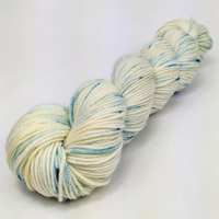 Knitcircus Yarns: Cultured 100g Speckled Handpaint skein, Divine, ready to ship yarn