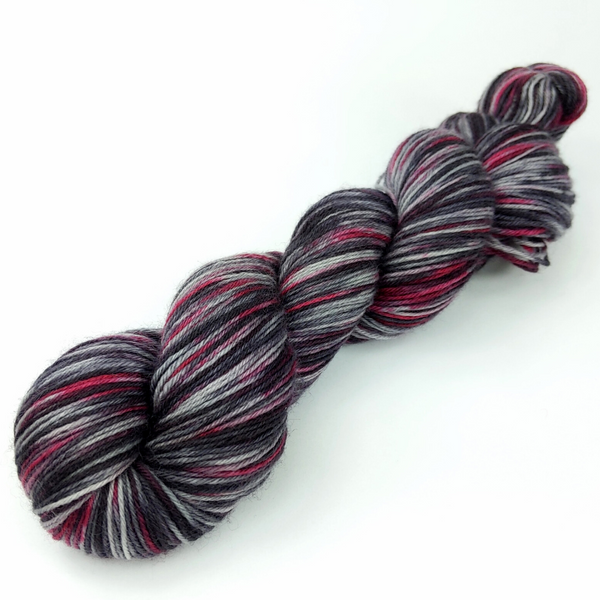 Knitcircus Yarns: Limo Entrances 100g Speckled Handpaint skein, Breathtaking BFL, ready to ship yarn - SALE