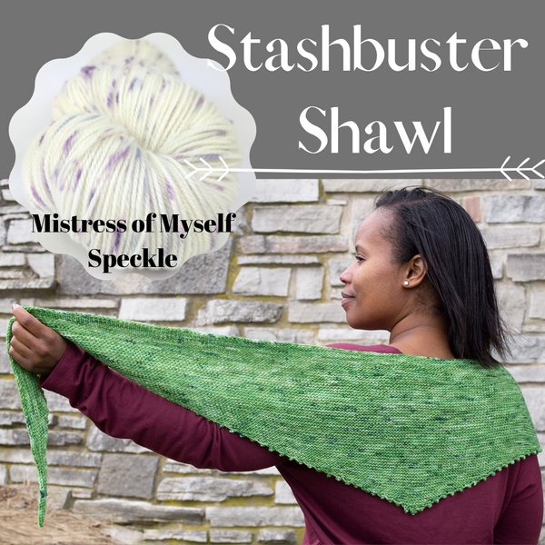 Stashbuster Shawl Yarn Pack, pattern not included, dyed to order