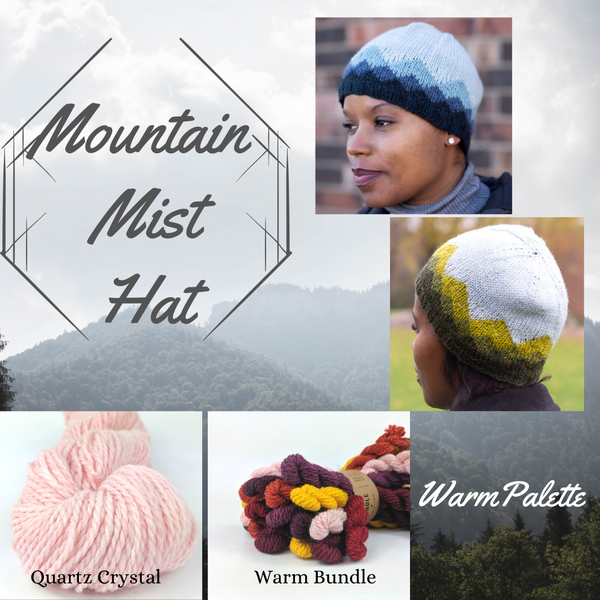 Mountain Mist Hat Kit, ready to ship