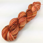 Knitcircus Yarns: The Great Pumpkin 100g Speckled Handpaint skein, Breathtaking BFL, ready to ship yarn
