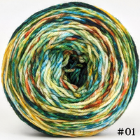 Knitcircus Yarns: Get Knit Done 100g Modernist, Daring, choose your cake, ready to ship yarn