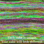 Knitcircus Yarns: Electric Mayhem 100g Modernist, Divine, choose your cake, ready to ship yarn