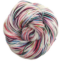 Knitcircus Yarns: Sugar Plum Fairy 100g Speckled Handpaint skein, Greatest of Ease, ready to ship yarn