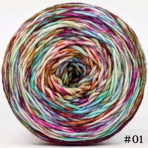 Knitcircus Yarns Backyard Bouquet 100g Modernist, Daring, choose your