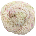 Knitcircus Yarns: Conversation Hearts 100g Speckled Handpaint skein, Trampoline, ready to ship yarn