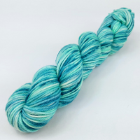 Knitcircus Yarns: Poolside 100g Speckled Handpaint skein, Ringmaster, ready to ship yarn