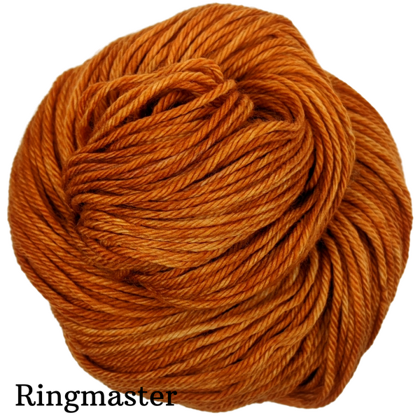 Knitcircus Yarns: Wildcat Mountain Kettle-Dyed Semi-Solid skeins, dyed to order yarn