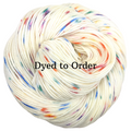 Knitcircus Yarns: Over the Rainbow Speckled Handpaint Skeins, dyed to order yarn