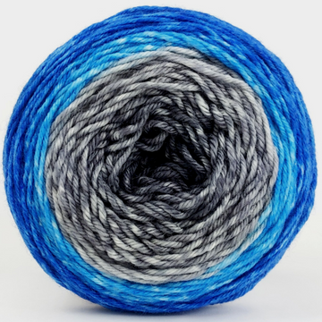 Knitcircus Yarns: Fear is the Mind Killer 100g Panoramic Gradient, Daring, ready to ship yarn