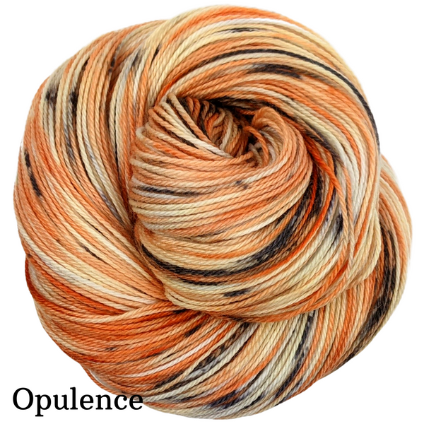 Knitcircus Yarns: Trick or Treat Speckled Skeins, ready to ship yarn