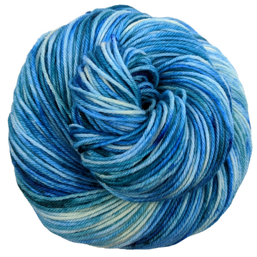 Knitcircus Yarns: Faraway Land 100g Speckled Handpaint skein, Divine, ready to ship yarn - SALE