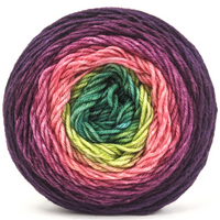 Knitcircus Yarns: Just Beet It 100g Panoramic Gradient, Divine, ready to ship yarn