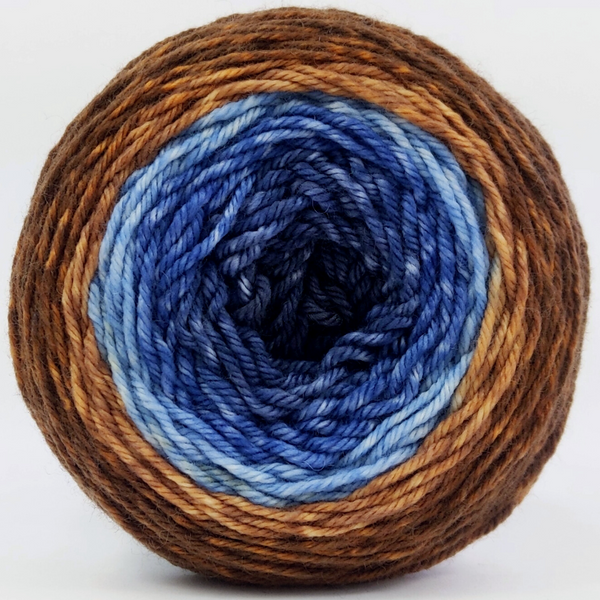 Knitcircus Yarns: In a Nutshell 100g Panoramic Gradient, Divine, ready to ship yarn