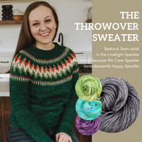 The Throwover Sweater Kit, dyed to order