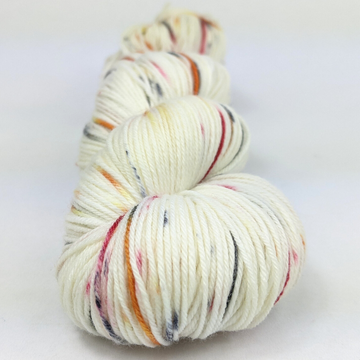 Knitcircus Yarns: Cute as a Bug 100g Speckled Handpaint skein, Greatest of Ease, ready to ship yarn