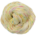 Knitcircus Yarns: Make Believe 100g Speckled Handpaint skein, Spectacular, ready to ship yarn