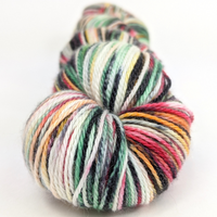 Knitcircus Yarns: King of the Coop 100g Handpainted skein, Opulence, ready to ship yarn