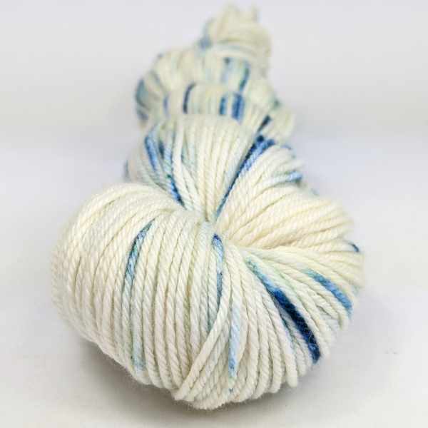 Knitcircus Yarns: Cultured 100g Speckled Handpaint skein, Daring, ready to ship yarn