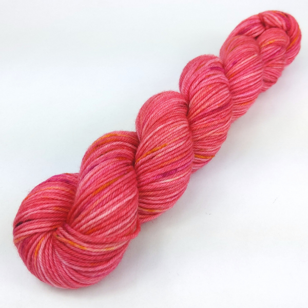 Knitcircus Yarns: Fame and Fortune 100g Speckled Handpaint skein, Daring, ready to ship yarn