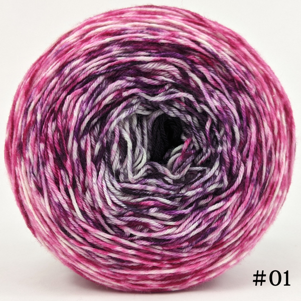 Knitcircus Yarns: Femme Fatale 100g Impressionist Gradient, Greatest of Ease, choose your cake, ready to ship yarn