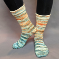 Knitcircus Yarns: Country Roads Impressionist Matching Socks Set (large), Greatest of Ease, choose your cakes, ready to ship yarn