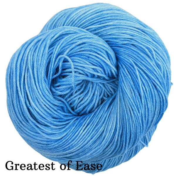 Knitcircus Yarns: Clear Skies Ahead Kettle-Dyed Semi-Solid skeins, dyed to order yarn