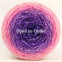 Knitcircus Yarns: Whirlwind Romance Panoramic Gradient, dyed to order yarn