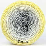 Knitcircus Yarns: Mellow Grellow Gradient, dyed to order yarn