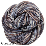 Knitcircus Yarns: A Yarn Has No Name Speckled Handpaint Skeins, dyed to order yarn