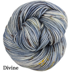 Knitcircus Yarns: The Beacons Are Lit Speckled Handpaint Skeins, dyed to order yarn