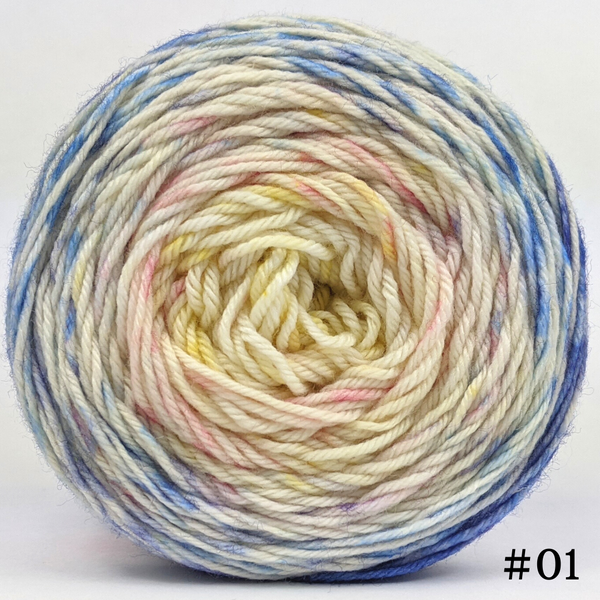 Knitcircus Yarns: Bundle of Joy 100g Impressionist Gradient, Daring, choose your cake, ready to ship yarn