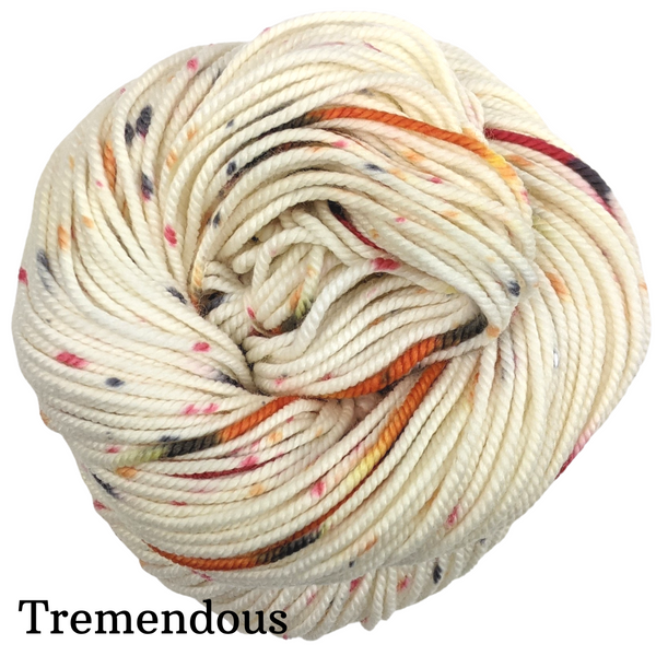 Knitcircus Yarns: Cute as a Bug Speckled Skeins, dyed to order yarn