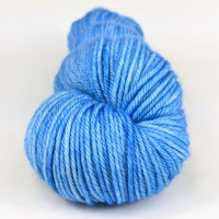 Knitcircus Yarns: Clear Skies Ahead 100g Kettle-Dyed Semi-Solid skein, Daring, ready to ship yarn