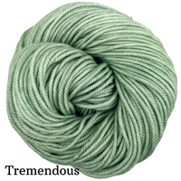 Knitcircus Yarns: Sage Advice Kettle-Dyed Semi-Solid skeins, dyed to order yarn