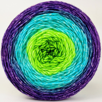 Knitcircus Yarns: Monstropolis 100g Panoramic Gradient, Trampoline, ready to ship yarn