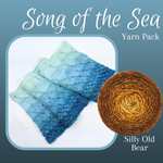 Song of the Sea Cowl Yarn Pack, pattern not included, ready to ship