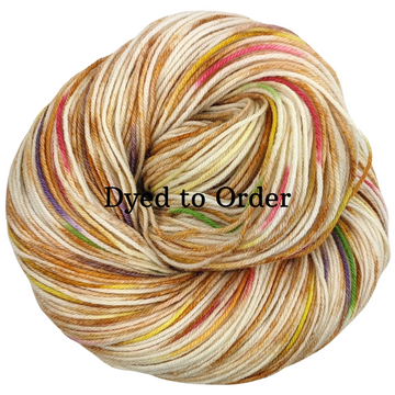 Knitcircus Yarns: Not My Gumdrop Buttons! Speckled Handpaint Skeins, dyed to order yarn